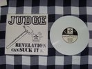 JUDGE Revelation Can Suck It 10” white gorilla biscuits youth of today burn