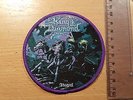 King Diamond Abigail round patch purple border sew on collectors piece rare