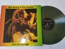 Bob Marley and the  Wailers Live in Chicago rare green vinyl