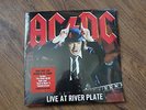 ACDC LIVE AT RIVER PLATE 3LP RED VINYL RARE POSTER