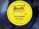 LARRY DALE-FEELIN ALL RIGHT /NO TELLIN WHAT I'LL DO ON HERALD BLUES R&B 78RP