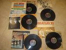 The Beatles 5 Record Lot-VI-Something New-Meet The-Revolver+New Songbook