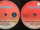 78 RPM - HELEN SHAPIRO - WALKIN' BACK TO - DON'T TREAT ME - 1961 - PHILIPPINES