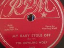 BLUES 78rpm HOWLIN WOLF rare pre-Chess) RPM 347  Want Yr Picture/ Solid E