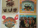 1964-67-78 4-LOT THE BEATLES CAPITOL MONO '65 SGT PEPPERS MAGICAL MYSTERY VG/SS