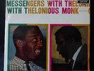 ART BLAKEY Jazz Messengers with Thelonious Monk UK 1st LONDON STEREO LP EX
