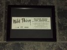 Troggs/Oliver Reed/Alex Higgins-Wild thing-1992 Original advert framed
