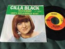 RARE  CILLA BLACK USA CAPITOL PICTURE SLEEVE + 45   YESTERDAY Beatles Related