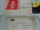DALIDA - LE PETIT GONZALES , PORTUGAL 7'' 45 RARE UNIQUE COVER BARCLAY EP