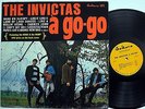 Invictas A Go-Go Vinyl LP-Psych/Garage Band-Sahara Records-CLBL