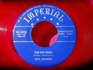 FATS DOMINO - The Fat Man - NM late 70's red vinyl repro 45 rpm - Imperial 5058