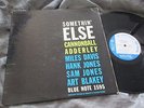 BLUE NOTE 1595 Mono Cannonball Adderly - Somethin` Else 43W 61st DG RVG EAR VG