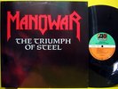 MANOWAR The Triumph Of Steel TOP RARE 1992 ORIGINAL 1st PRESS LP GATEFOLD SLEEVE