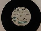 EUROVISION-GREECE-1980-ANNA VISSI VISHY-AUTOSTOP- 7''RECORD GREEK PROMO