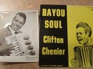 CLIFTON CHENIER Autographed LP Album Cover & Autographed Photo