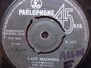 Parlophone R 5675 - Beatles - Lady Madonna - Kenya Pressing - Very rare