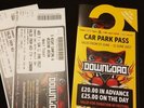 Download festival tickets 5 day camping, car parking pass. PAIR. X2. Two tickets