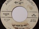 Rockabilly 45 rpm   Bob Savage & The Savages   wild '58 RnR 2-sider   RARE