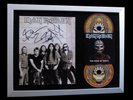 IRON MAIDEN+SIGNED+FRAMED+BOOK OF SOULS+BEAST=100% AUTHENTIC+EXPRESS GLOBAL SHIP