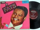Fats Domino w/ Pink Cover Vinyl Blues LP-This Is Fats-Imperial-CLBL