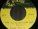 Court Davis Try to Think What Your Doing Northern soul 45/7 souls i still love u