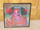 Death Scream Bloody Gore Ikea framed vinyl lp