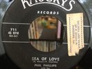 PHIL PHILLIPS & The Twilights 45 Sea Of Love KHOURY'S RARE DOO WOP SOUL Org 1959