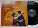 ULTRASONIC CLEAN - Frank Sinatra Jazz Lp Songs For Swingin Lovers EX+ GREY ORIG