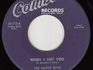 NATIVE BOYS - Combo 115 - When I Met You / Tears - 1956 DOO-WOP 45 VG++ (orig)