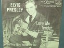 Elvis Presley 47-6643 Love Me Tender 45 W/ Green Sleeve NM