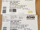 Phil Collins Live 2017 Liverpool Two Tickets