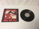 Metallica KILL EM ALL 1983 first pressing LP Megaforce Silver Label Great Cond.