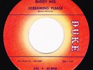 Buddy Ace-Screaming Please/What Can I Do-Rare Original Northern Soul 45-Duke-MP3