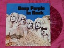 DEEP PURPLE - IN ROCK - 7tr LP - RARE CZE 1991 - PURPLE SPLATTER VINYL