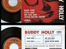 BUDDY HOLLY READY TEDDY & NOT FADE AWAY EP FRENCH 45+PS 1964 CRICKETS STONES
