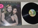 Gregg Allman and Woman Cher Two the Hard Way vinyl LP record promo sticker 1977