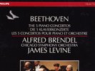 4LP-BOX.-BEETHOVEN,DIE 5 KLAVIERKONZERTE.-ALFRED BRENDEL&JAMES LEVINE.-OVP-