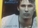 JEFF BUCKLEY Forget Her b/w Strawberry Street on COLUMBIA Promo 45 Blue Vinyl