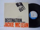 NEAR MINT MINUS JACKIE MCLEAN DESTINATION OUT   BLUE NOTE 4165 RVG MONO NY    S