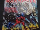 IRON MAIDEN Number of the Beast LP Signed by all of the 1982 line-up VG/EX RARE
