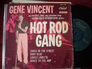 GENE VINCENT - HOT ROD GANG  -  CAPITOL EP