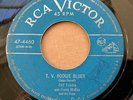 TNT TRIBBLE / FRANK MOTLEY TV Boogie Blues b/w Get My Kicks RCA 47-4470 jump r&b