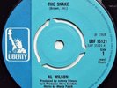 Al Wilson - The Snake / Who Could Be Lovin' You - 1968 LIBERTY (VG+)