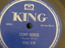 GUITAR BLUES 78rpm JOHN LEE HOOKER King 4283 (last Copy ) Stomp Boogie/ Nr Mint