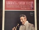 LIBERACE At The Americana, LP Vol.1 Signed Autographed RARE DLP 3595 Vinyl
