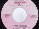 Northern Soul 45 MAMIE GALORE It Ain't Necessary ST.LAWRENCE HEAR