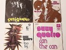 4 Suzi Quatro Singles Can The Can 48 Crash Too Big Glad All Over Portugal Glam