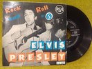 FRENCH EP ELVIS PRESLEY - Rock and Roll n°5 RCA 75348 label noir- pochette mate
