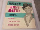 Jimmy Martin Hi-De Diddle+3 hardcover vintage country EP Decca