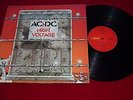 AC/DC High Voltage Oz Alberts Red Label Pressing LP Vinyl Record OOP VG/EX+